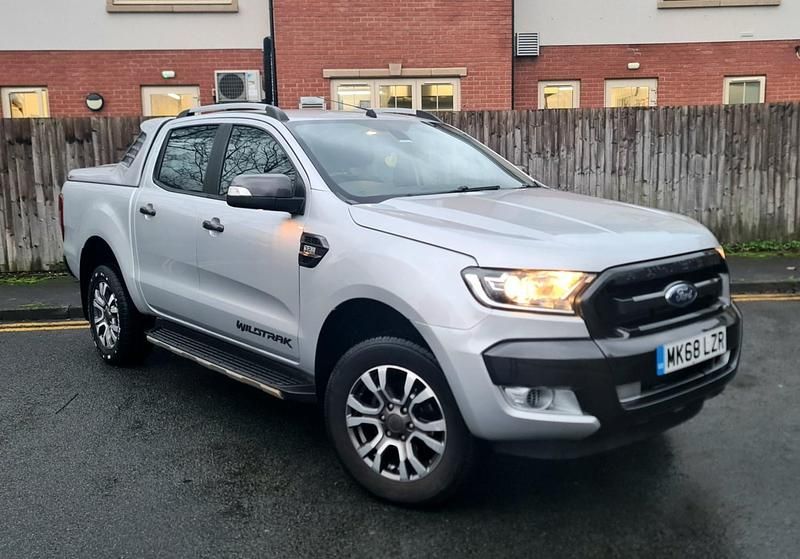 Used Ford Ranger Wildtrack 200 HP (147 kW) 2018 Silver Pickup