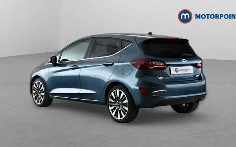 Used Ford Fiesta Titanium X 125 HP (91 kW) 2023 Blue Hatchback