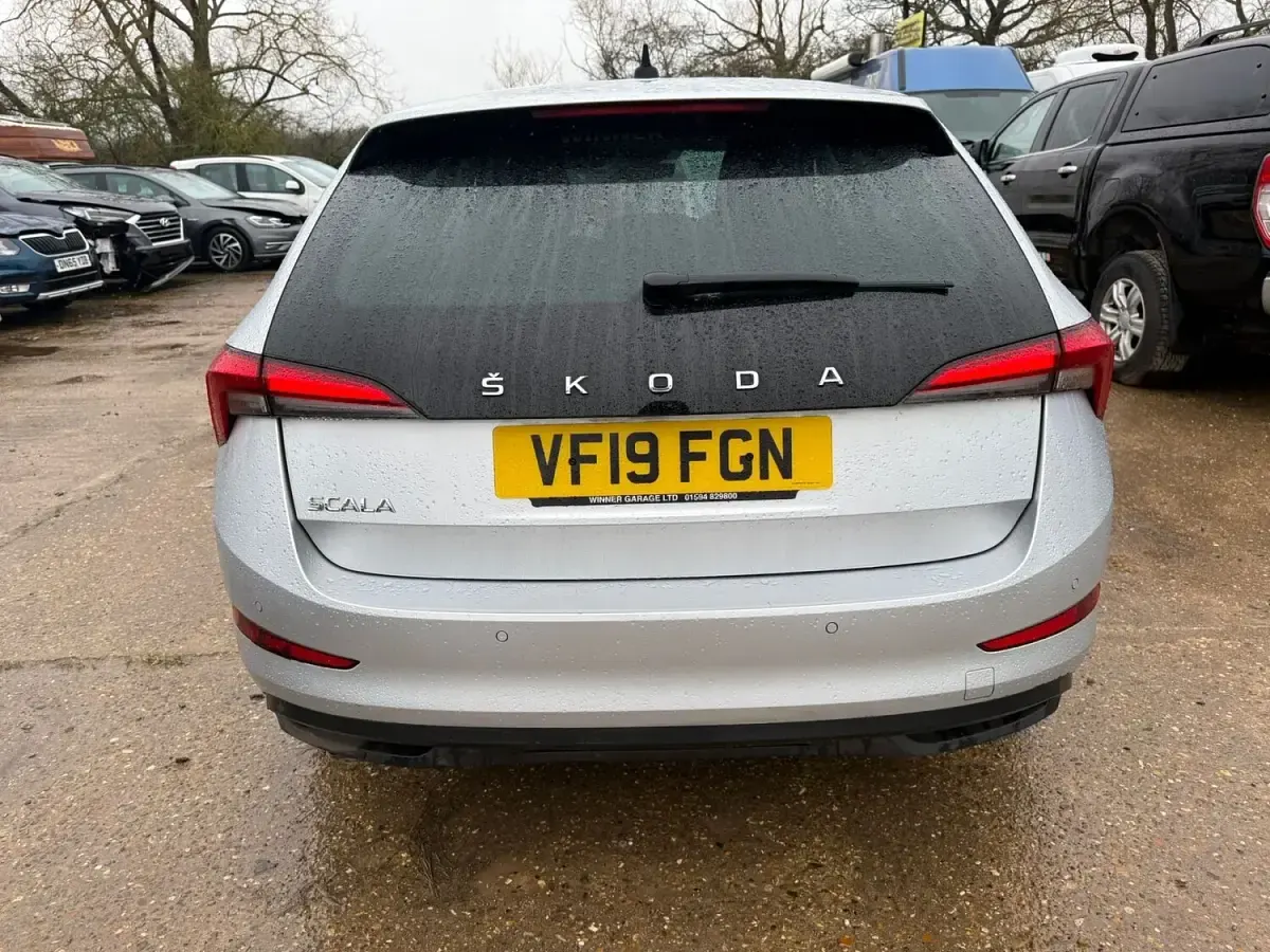 Used Skoda Scala SE 2019 Silver Hatchback