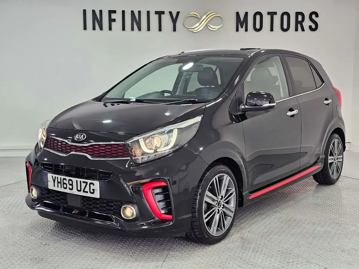 Used Kia Picanto GT-Line S 83 HP (61 kW) 2019 Black Hatchback