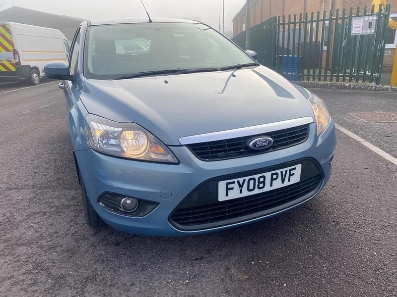 Used Ford Focus Zetec 2008 Blue Hatchback
