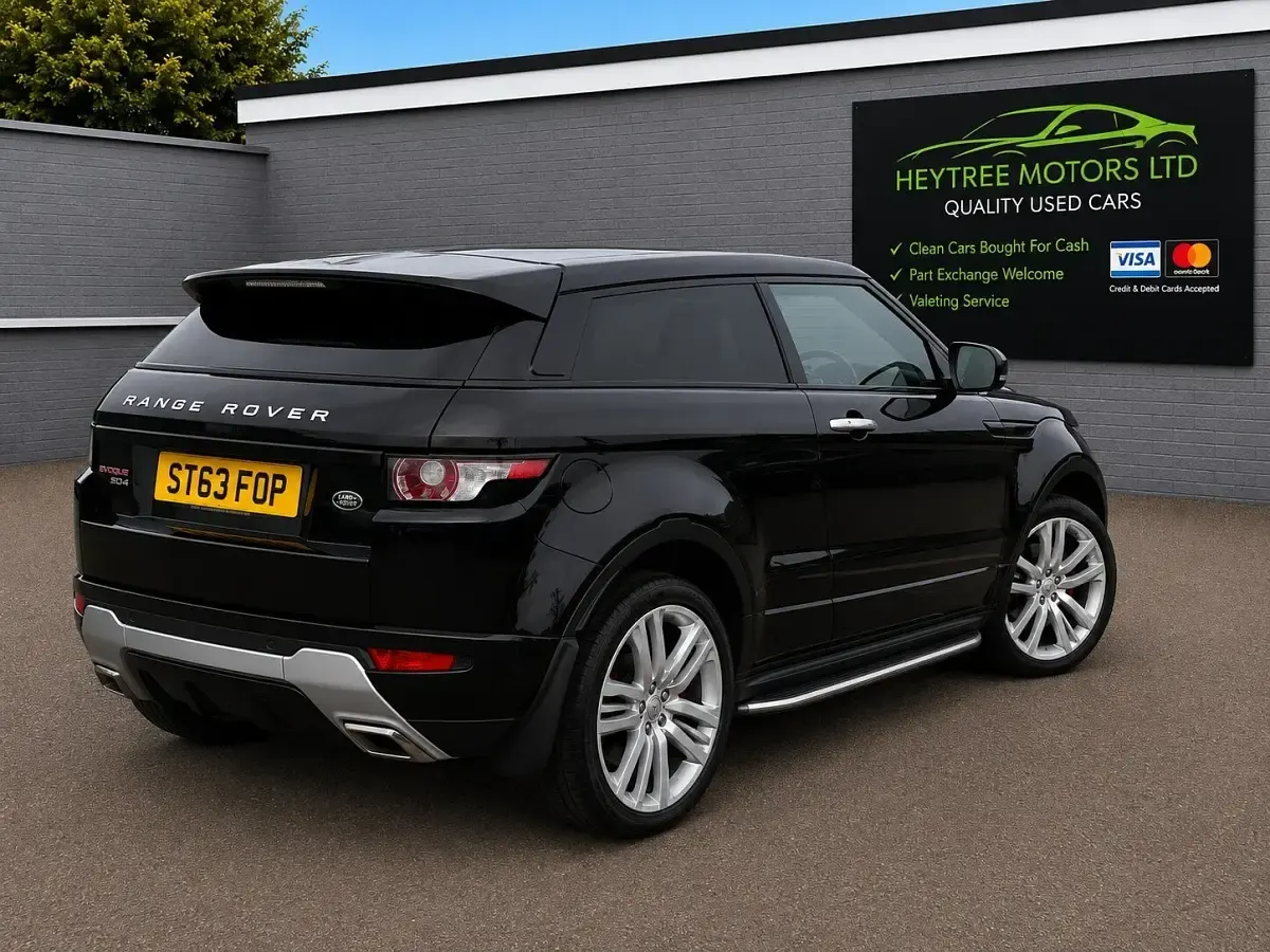 Used Land Rover Range Rover evoque Dynamic 190 HP (139 kW) 2013 Black SUV