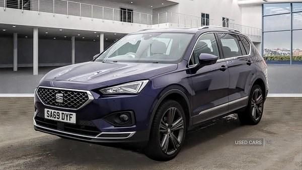 Used Seat Tarraco 4Drive 150 HP (110 kW) 2019 Blue SUV