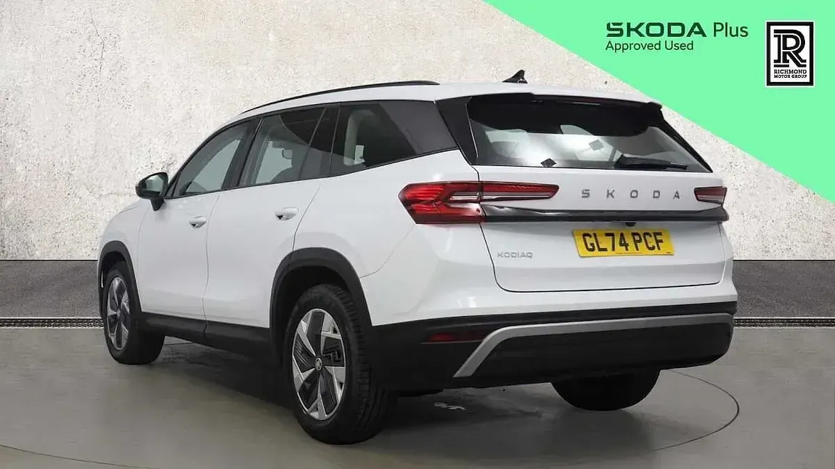 Used Skoda Kodiaq SE 150 HP (110 kW) 2024 White SUV