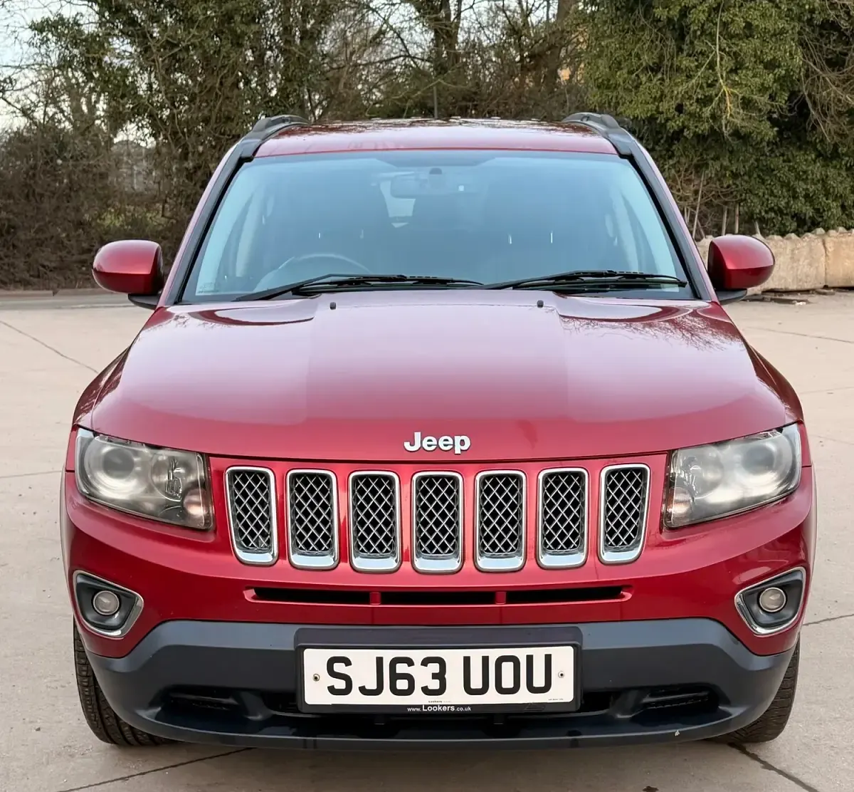 Used Jeep Compass Limited 172 HP (126 kW) 2013 Red SUV