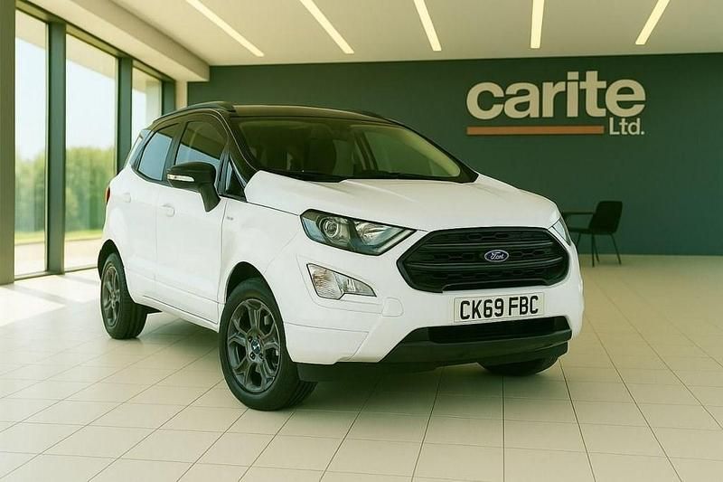 White Used 2019 Ford Ecosport ST-Line SUV | £10,995 (Fair price) - Image 1/2