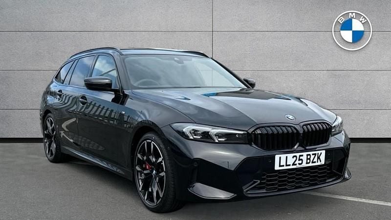 Black Used 2025 BMW 320 M Sport Estate | £39,887 - Image 1/4