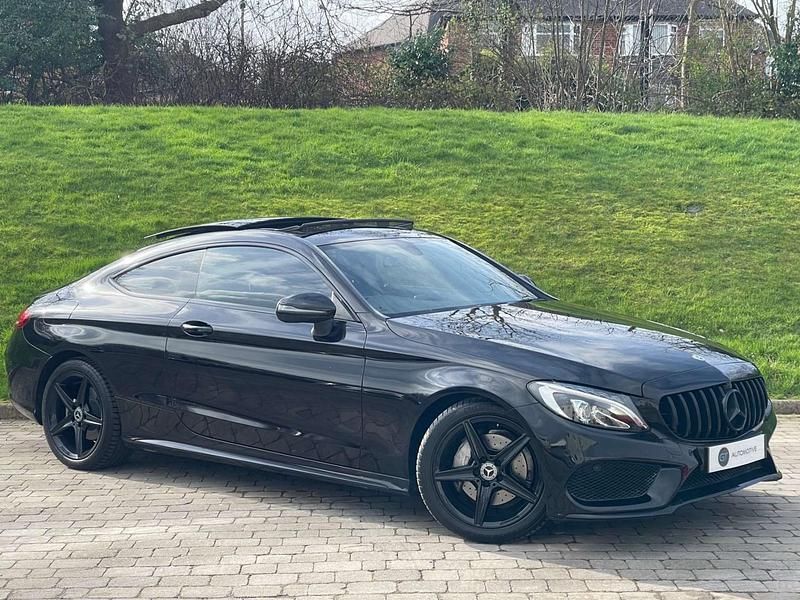 Used Mercedes C220 AMG Line Premium 2018 Black Coupe