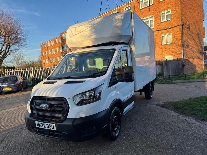 Used Ford Transit S 130 HP (95 kW) 2022 White Cabriolet