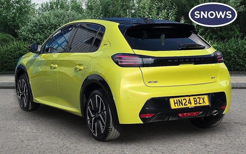 Used Peugeot 208 GTi 102 HP (75 kW) 2024 Yellow Hatchback