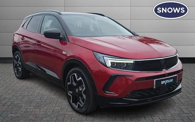 Used Vauxhall Grandland X Ultimate 136 HP (100 kW) 2024 Red SUV