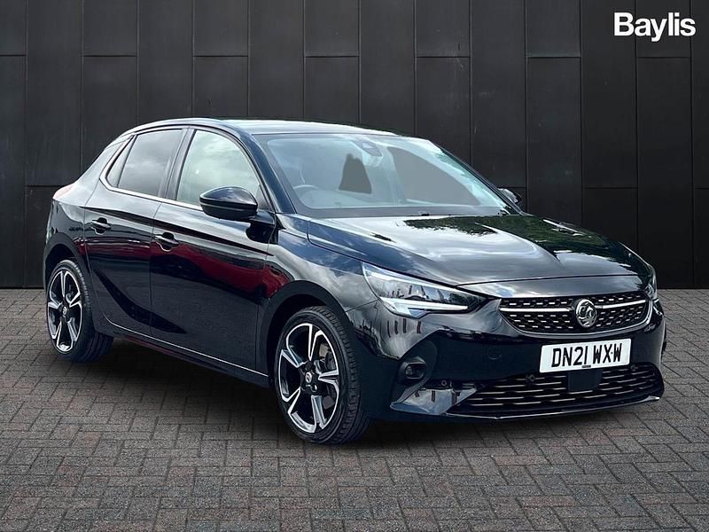 Black Used 2021 Vauxhall Corsa Elite Hatchback | £11,295 (Fair price) - Image 1/3