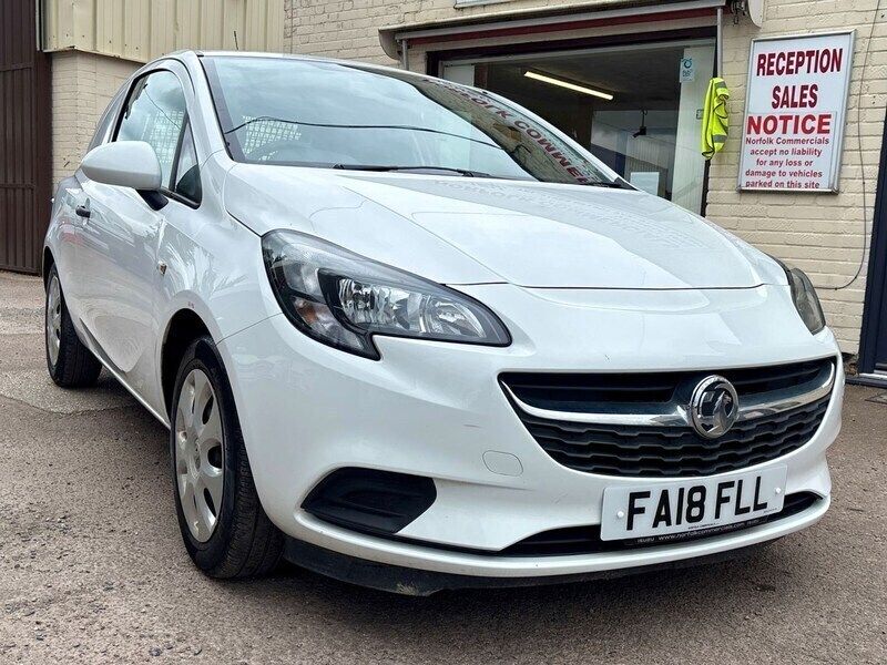White Used 2018 Vauxhall Corsa Van | £6,495 (Fair price) - Image 1/4