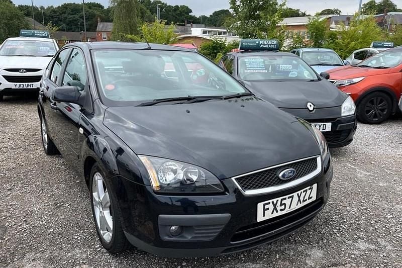 Black Used 2007 Ford Focus Zetec Hatchback | £995 (Good price) - Image 1/1