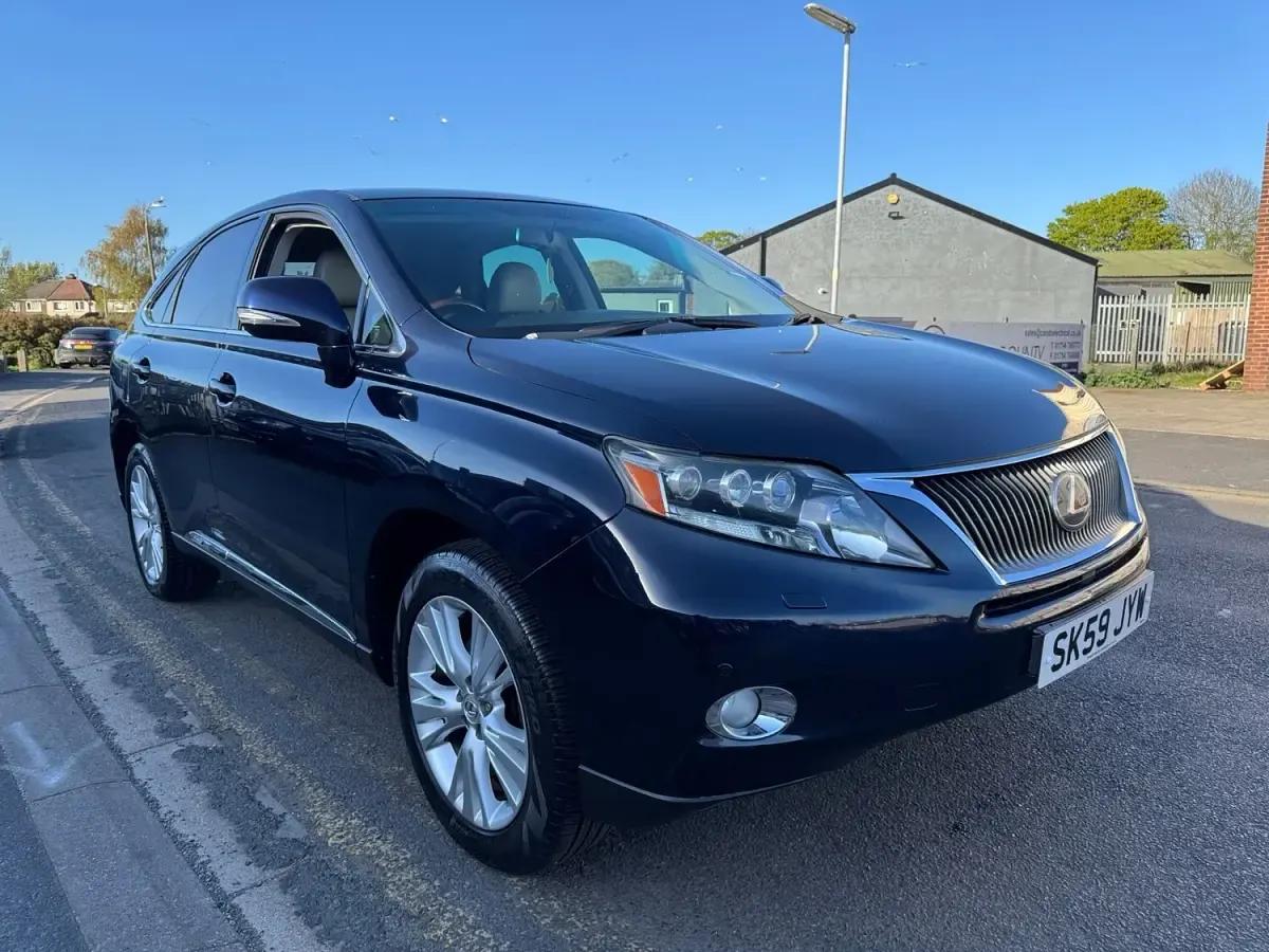 Used Lexus RX450h 295 HP (216 kW) 2009 Blue SUV
