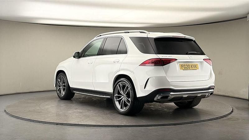 Used Mercedes GLE450 AMG AMG line 2019 Polar white SUV