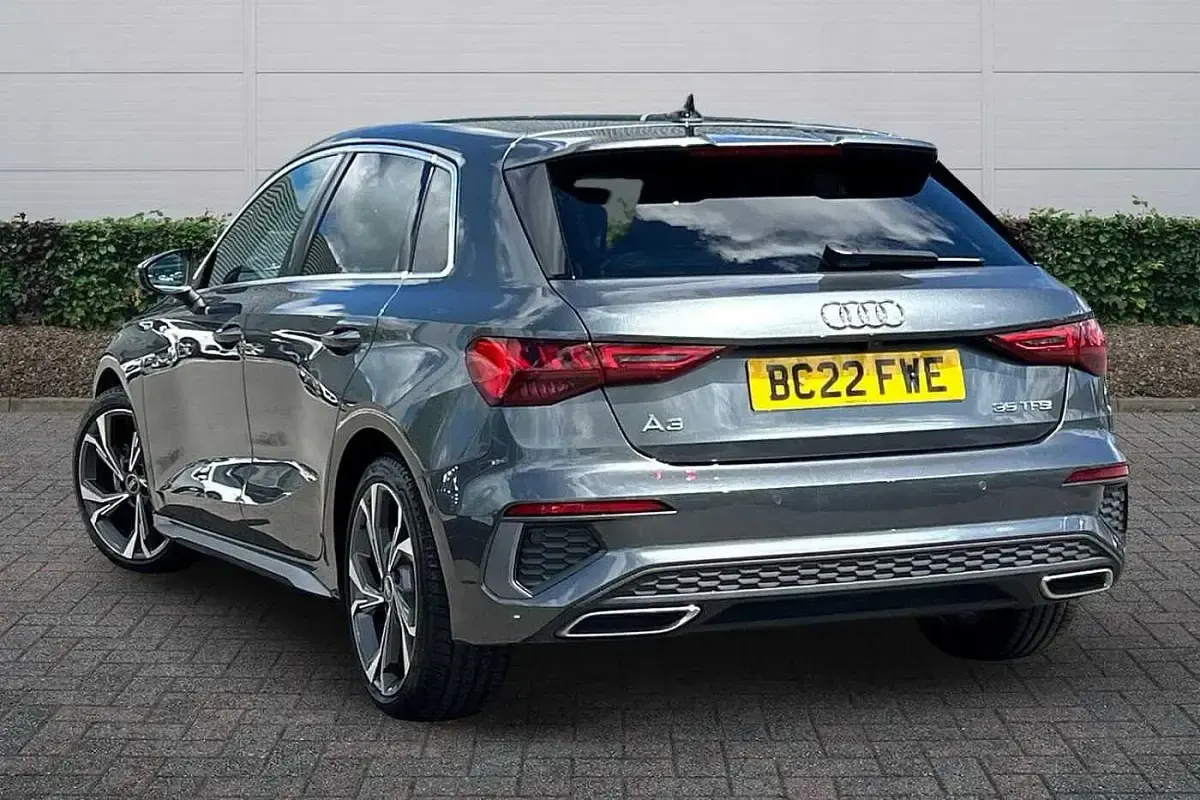Used Audi A3 S-Line 150 HP (110 kW) 2022 Grey Sedan