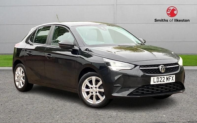 Black Used 2022 Vauxhall Corsa Edition Hatchback | £10,995 (Good price) - Image 1/4