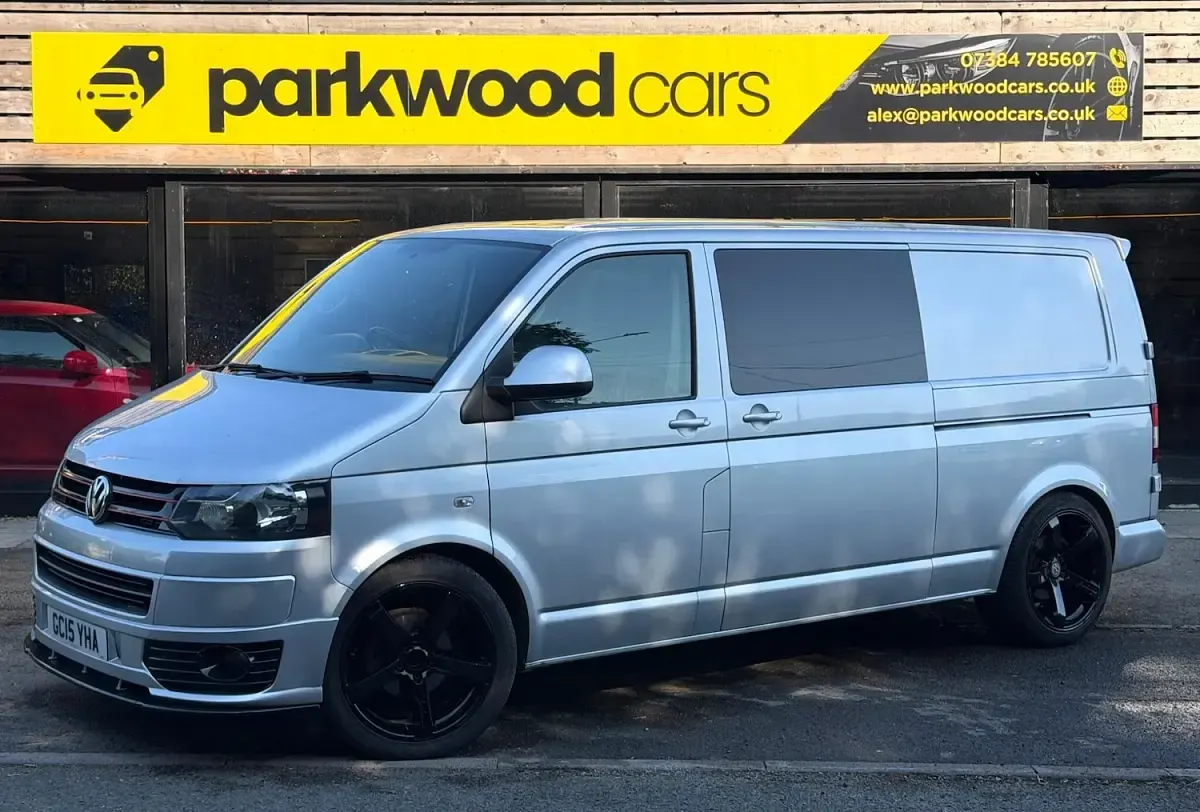 Used VW T5 Highline 140 HP (102 kW) 2015 Silver Van