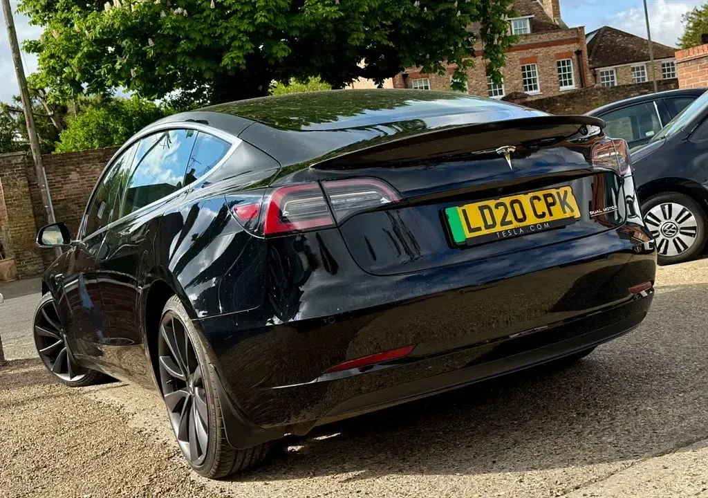Used Tesla Model 3 Performance 461 kW (627 HP) 2020 Black Sedan