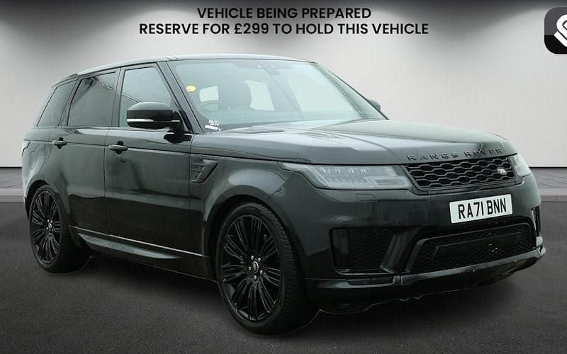 Used Land Rover Range Rover Sport HSE Dynamic 300 HP (220 kW) 2021 Santorini black SUV