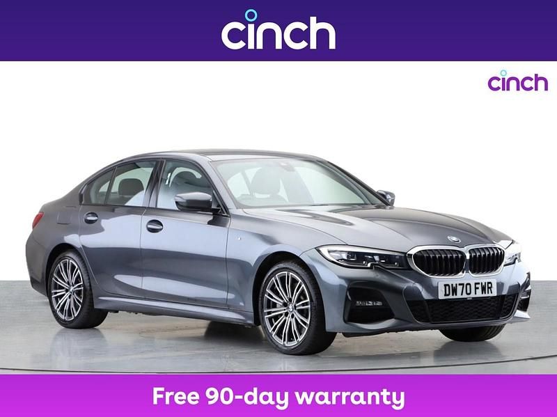 Grey Used 2021 BMW 330e M Sport Sedan | £20,299 (Fair price) - Image 1/3