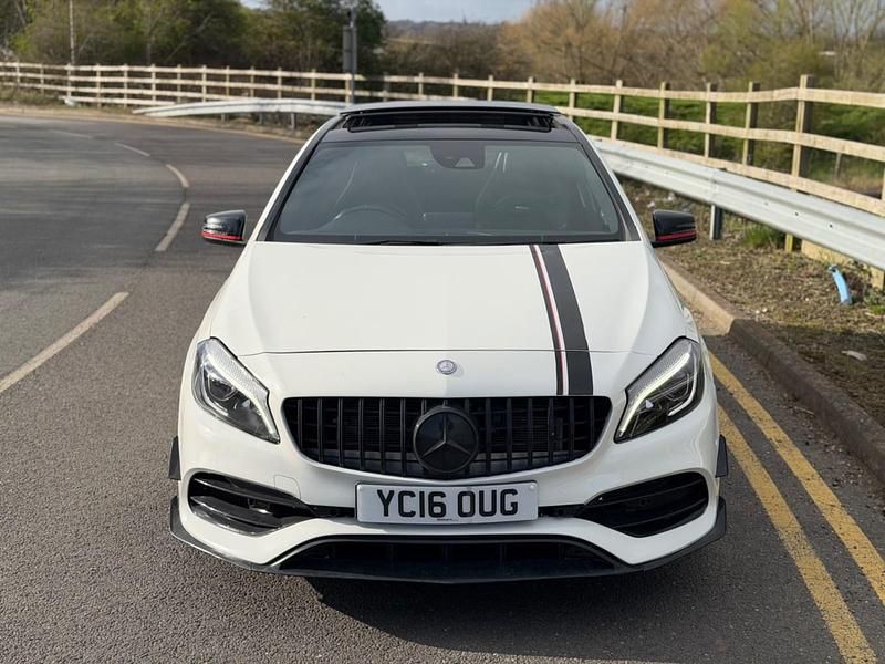 Used Mercedes A45 AMG 2016 White Hatchback