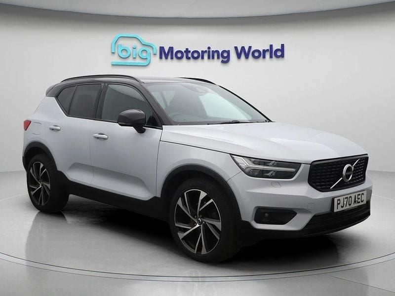 Silver Used 2020 Volvo XC40 R-Design Pro SUV | £20,200 (Good price) - Image 1/4