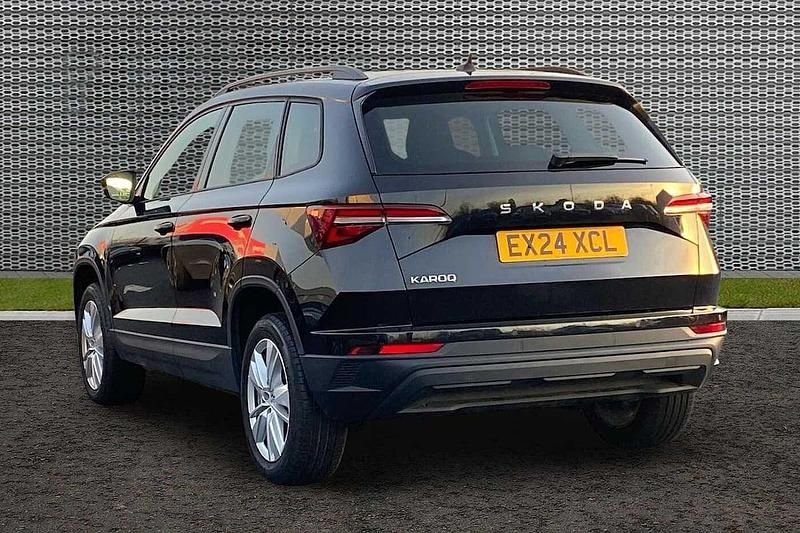 Used Skoda Karoq SE Drive 110 HP (80 kW) 2024 Black magic pearl effect SUV