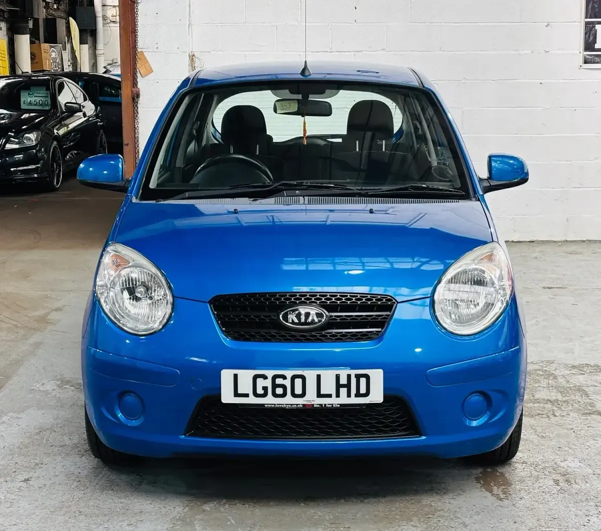 Used Kia Picanto 64 HP (47 kW) 2010 Blue Hatchback