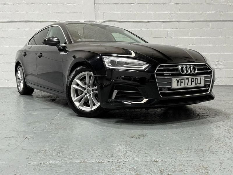 Black Used 2017 Audi A5 Sportback Sport Hatchback | £8,995 (Expensive) - Image 1/4