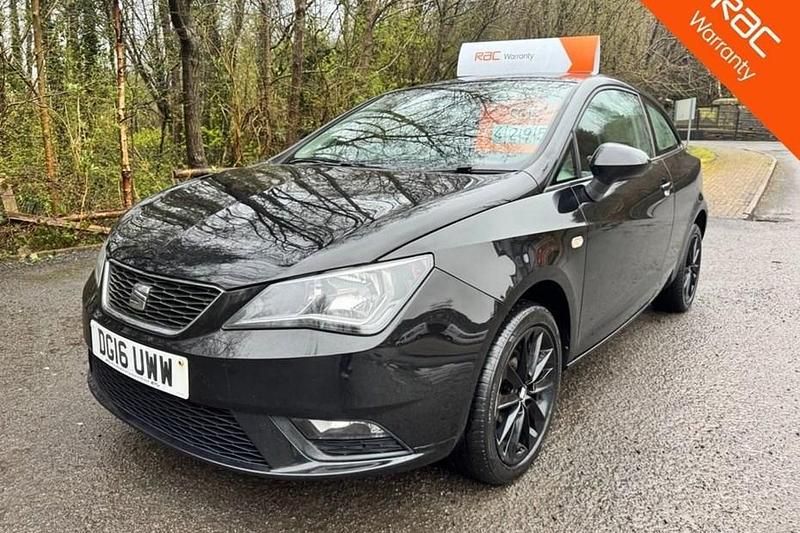 Used Seat Ibiza Sport 75 HP (55 kW) 2016 Black Coupe