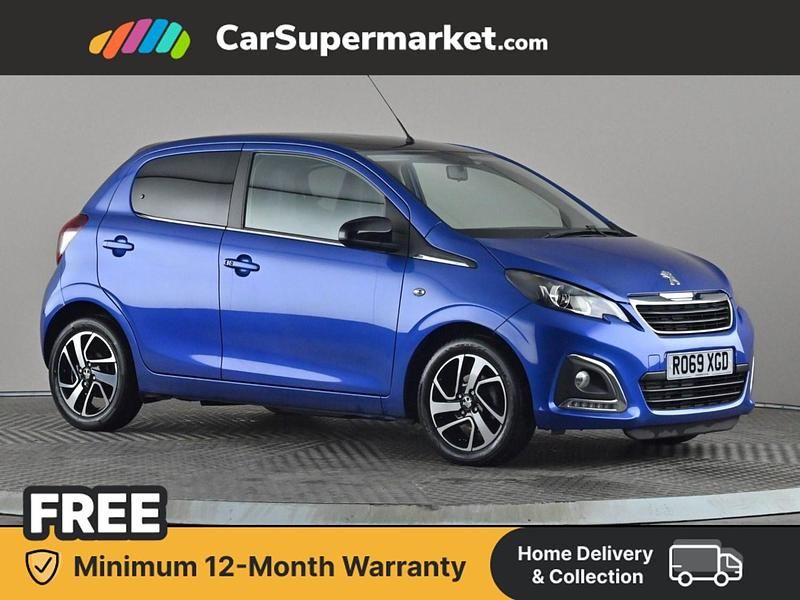 Used Peugeot 108 Allure 2019 Blue Hatchback