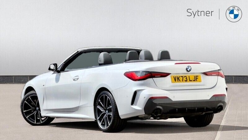Used BMW 420 M Sport 181 HP (133 kW) 2023 White Cabriolet