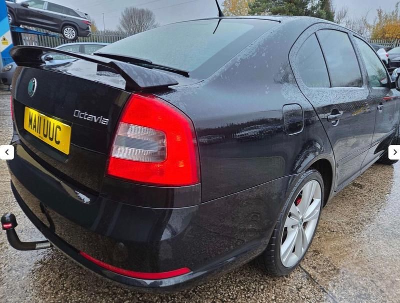 Used Skoda Octavia vRS 2011 Black Sedan