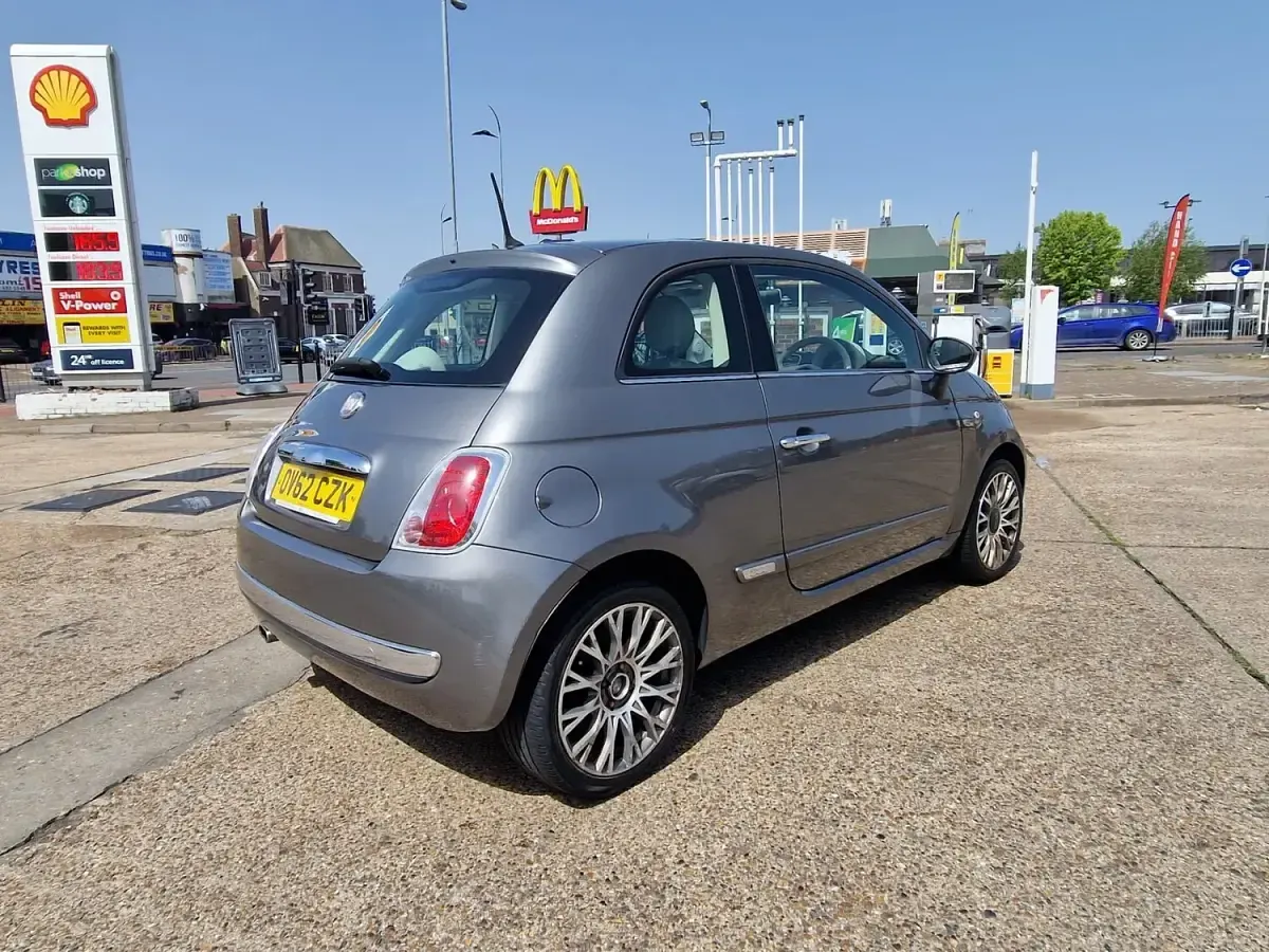 Used Fiat 500 Lounge 69 HP (50 kW) 2012 Grey Hatchback
