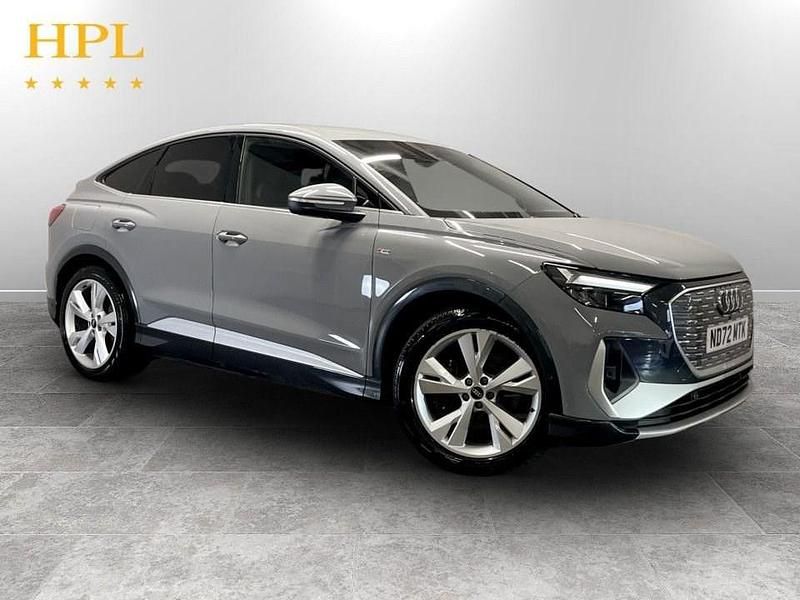Used Audi Q4 Sportback e-tron S-Line 219 kW (299 HP) 2023 Grey SUV