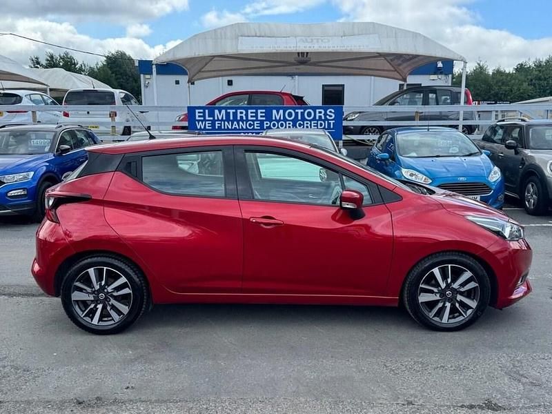 Used Nissan Micra Acenta 2018 Red Hatchback