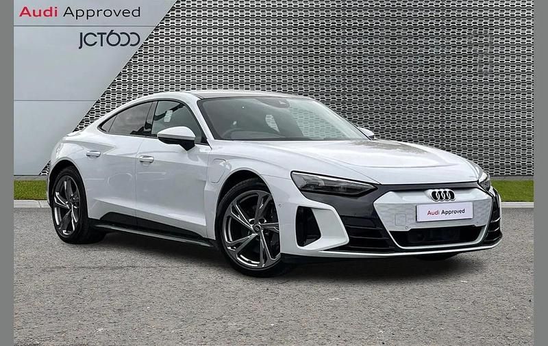Grey Used 2022 Audi e-tron GT quattro Comfort Sedan | £41,549 (Fair price) - Image 1/4
