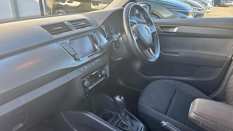 Used Skoda Fabia SE L 110 HP (80 kW) 2016 Moon white metallic