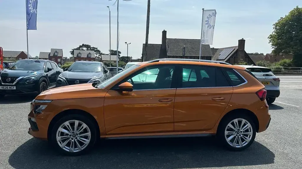 Used Skoda Kamiq SE L 150 HP (110 kW) 2025 Orange SUV