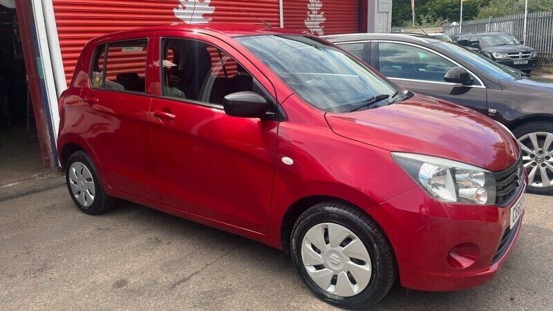 Red Used 2015 Suzuki Celerio Hatchback | £3,995 (Fair price) - Image 1/4