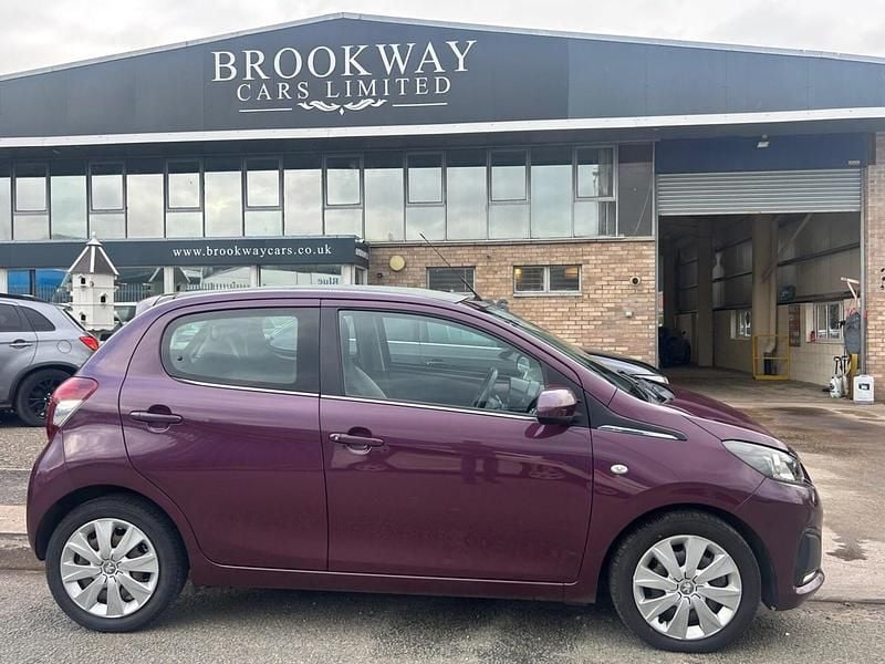 Used Peugeot 108 Active 68 HP (50 kW) 2015 Mauve/purple Hatchback