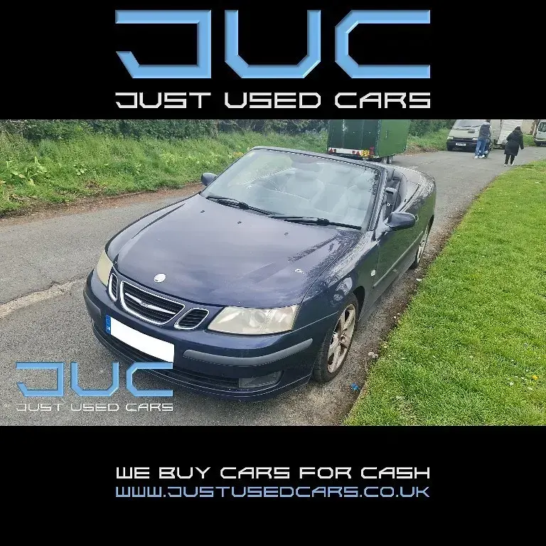 Used Saab 9-3 Vector 150 HP (110 kW) 2004 Blue Cabriolet