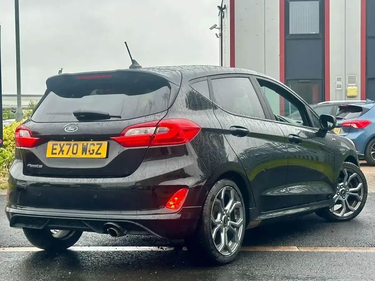 Used Ford Fiesta ST-Line 95 HP (69 kW) 2020 Black Hatchback