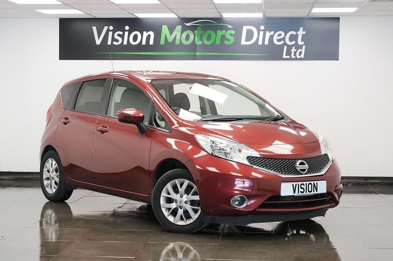 Red Used 2014 Nissan Note Acenta Premium MPV | £3,680 (Fair price) - Image 1/3