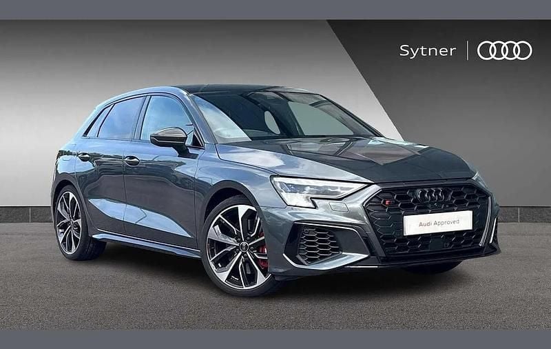 Grey Used 2023 Audi S3 Sportback Comfort Hatchback | £39,000 - Image 1/4