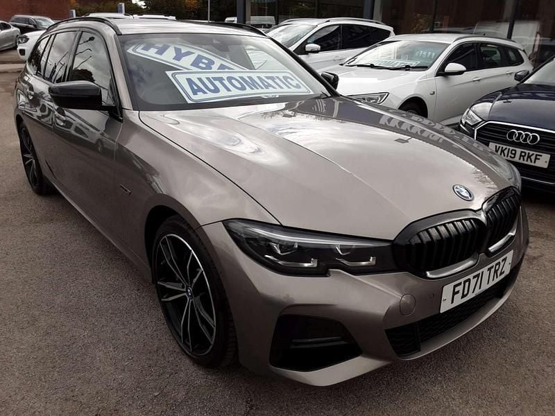 Grey Used 2022 BMW 330e M Sport Estate | £12,976 (Fair price) - Image 1/3