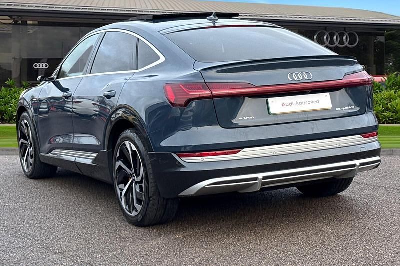 Used Audi e-tron Sportback Edition .1 300 kW (408 HP) 2021 Blue SUV