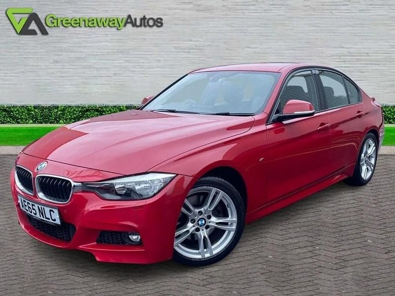 Used BMW 330 M Sport 252 HP (185 kW) 2015 Red Sedan